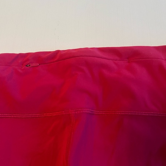 Lululemon Wild Twist 7/8 25” Tight Leggings Ruby Red Fuchsia Pink Amber Size 10 - Picture 11 of 12